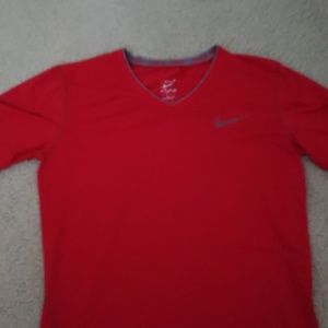 Nike red top